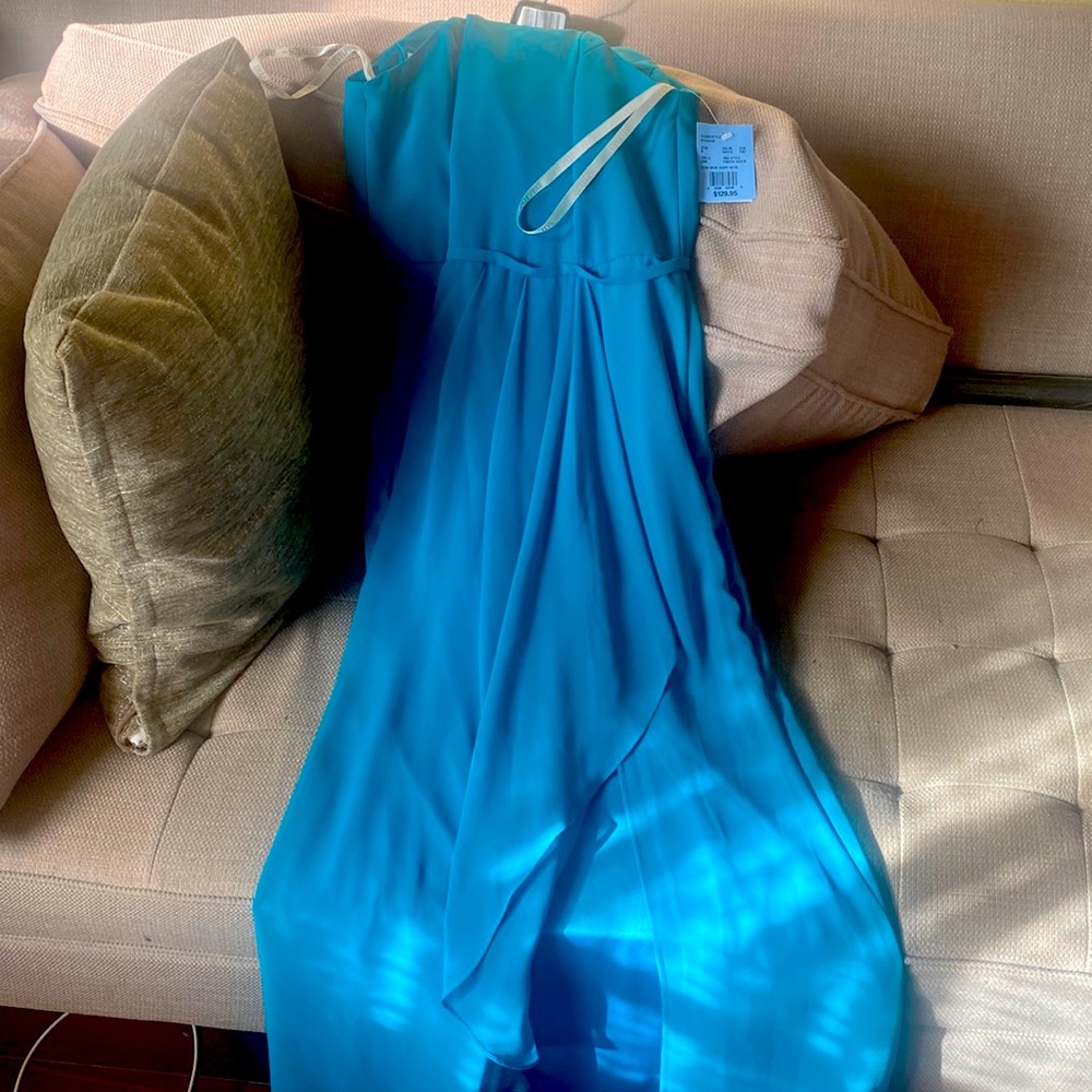 Oasis Blue bridesmaid dress